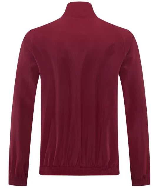 26/27 Arsenal Brown Red Half Pull Windbreaker