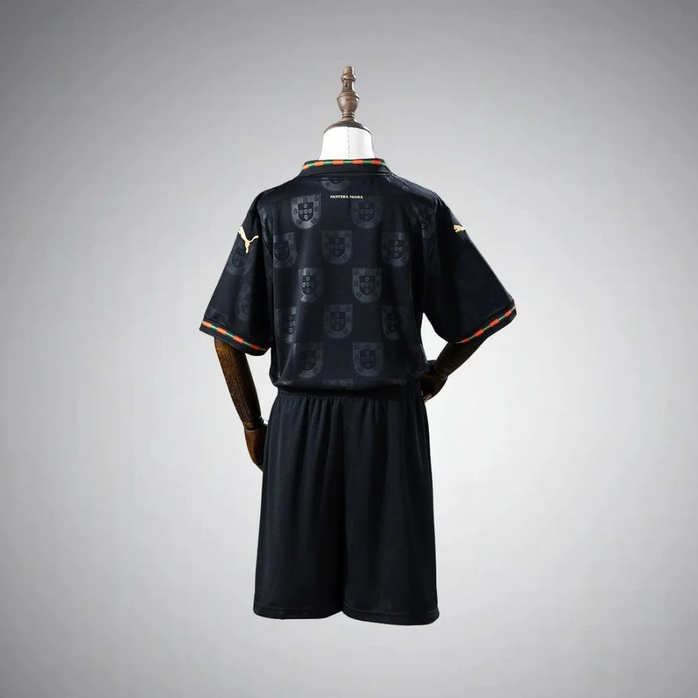 2026 Portugal "Black Panther" Kids Size Kit