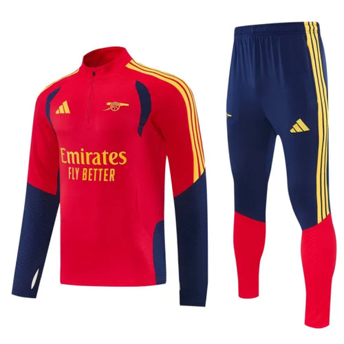 26/27 Arsenal Red Half Pull Tracksuit