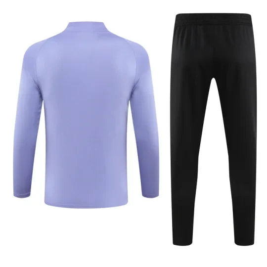 2024 NK Purple Half Pull Tracksuit