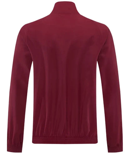 26/27 Arsenal Brown Red Half Pull Windbreaker
