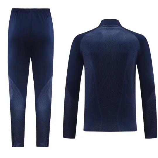 2024 NK Blue Half Pull Tracksuit Style 6