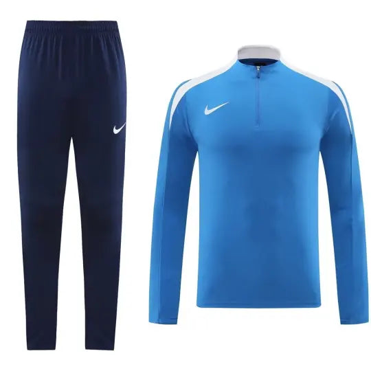 2024 NK Blue Half Pull Tracksuit Style 4
