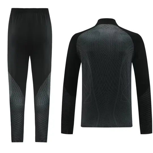 2024 NK Black Half Pull Tracksuit Style 3