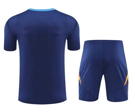 2024 AD Blue Short Sleeve Set Style 6