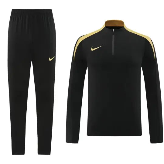 2024 NK Black Half Pull Tracksuit Style 2