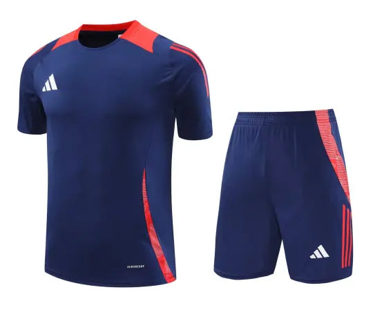 2024 AD Blue Short Sleeve Set Style 5
