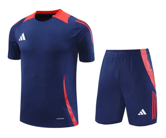 2024 AD Blue Short Sleeve Set Style 5