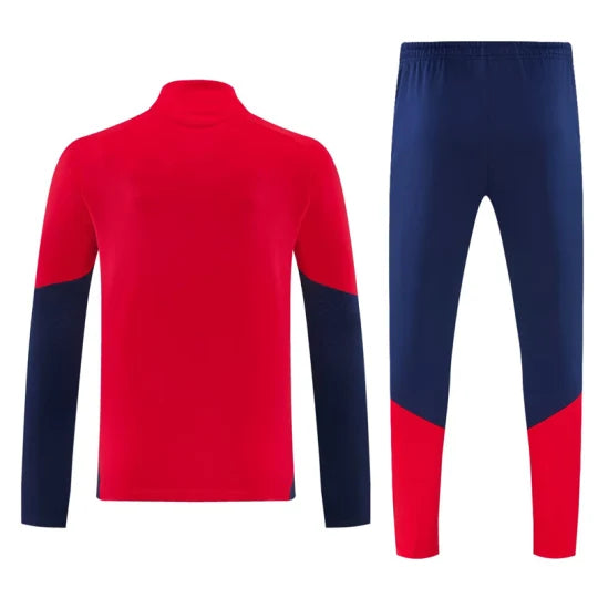 26/27 Arsenal Red Half Pull Tracksuit