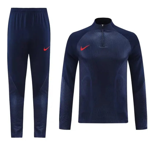 2024 NK Blue Half Pull Tracksuit Style 6