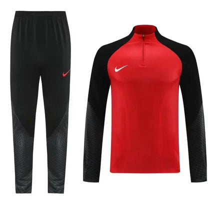 2024 NK Red Half Pull Tracksuit Style 3