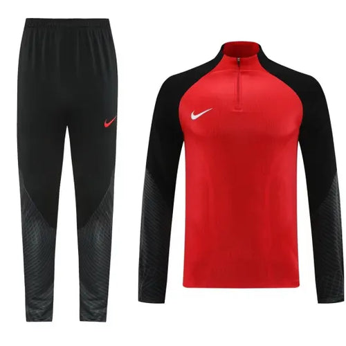 2024 NK Red Half Pull Tracksuit Style 3