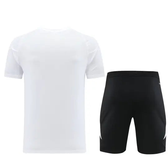 2024 AD White Short Sleeve Set