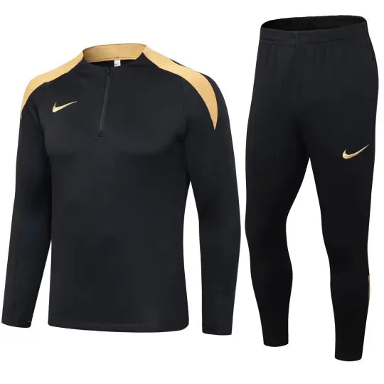 2024 NK Black Half Pull Tracksuit Style 4