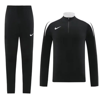 2024 NK Black Half Pull Tracksuit