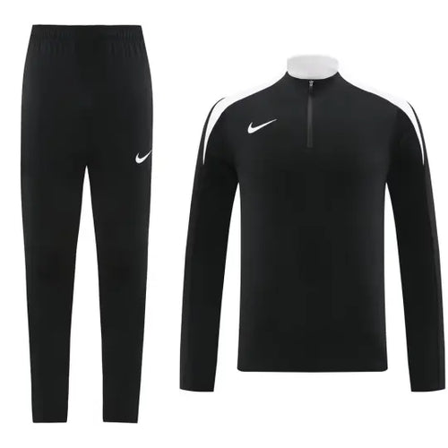 2024 NK Black Half Pull Tracksuit