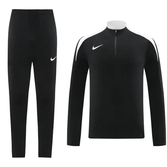 2024 NK Black Half Pull Tracksuit