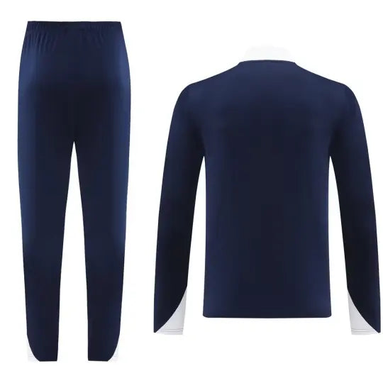 2024 NK Blue Half Pull Tracksuit Style 2