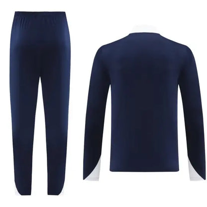 2024 NK Blue Half Pull Tracksuit Style 2