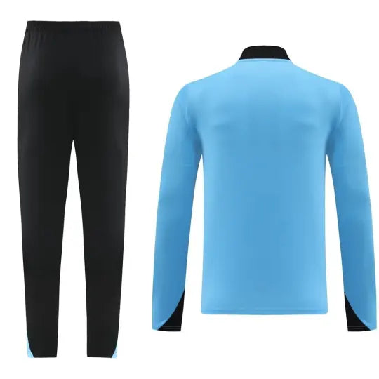 2024 NK Blue Half Pull Tracksuit