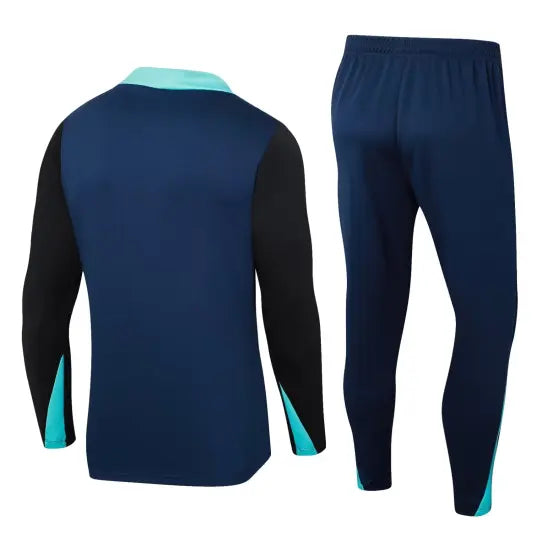 2024 NK Blue Half Pull Tracksuit Style 8