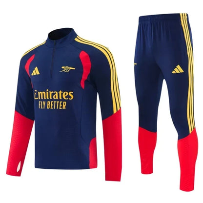 26/27 Arsenal Royal Blue Half Pull Tracksuit