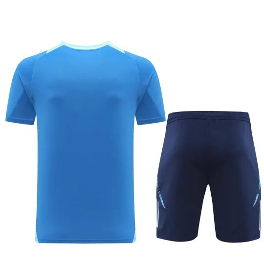 2024 AD Blue Short Sleeve Set Style 4