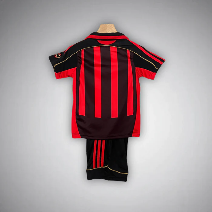 06/07 AC Milan Home Kids Size Kit