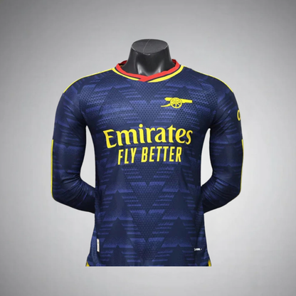 26/27 Arsenal Away Long Sleeve Player Version Kit