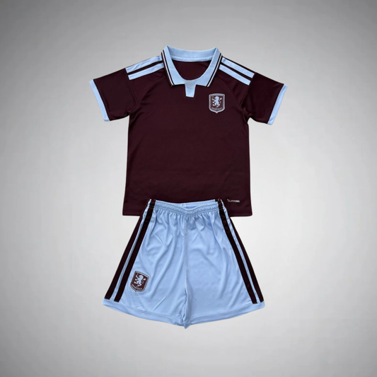 26/27 Aston Villa Home Kids Kit