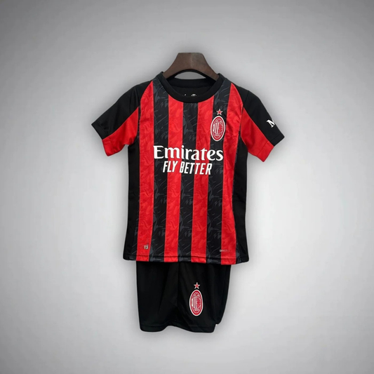 25/26 AC Milan Home Kids Size Kit