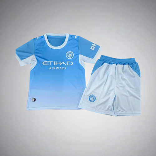 26/27 Man City Home Kids Kit