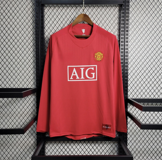 Manchester Utd 2007/2008 home kit