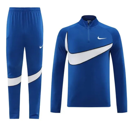 2024 NK Blue Half Pull Tracksuit Style 3