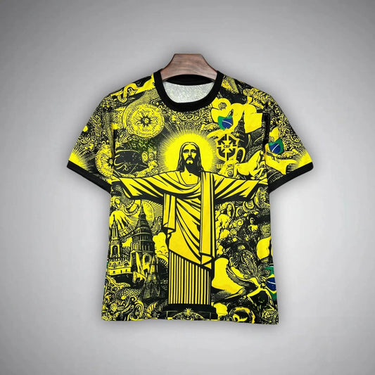 24/25 Brazil "Jesus" Yellow Kit