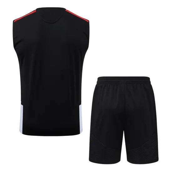 26/27 Arsenal Black Tank Top & Shorts Set