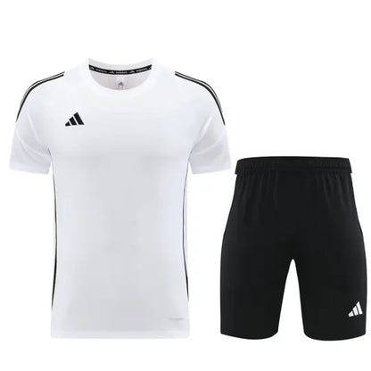 2024 AD White Short Sleeve Set