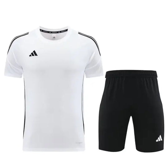 2024 AD White Short Sleeve Set