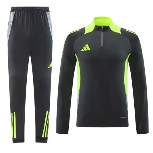 2024 AD Gray Half Pull Tracksuit