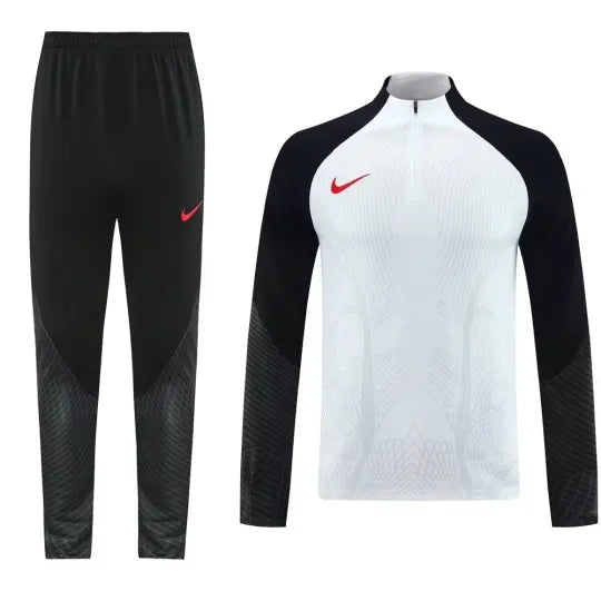 2024 NK White Half Pull Tracksuit Style 2