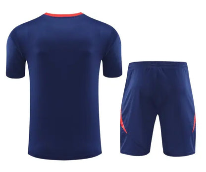 2024 AD Blue Short Sleeve Set Style 5