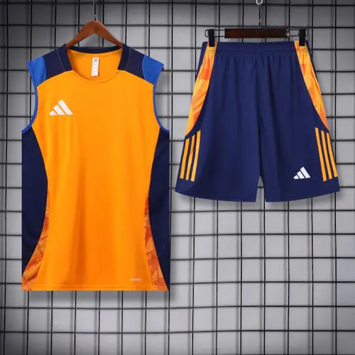 2024 AD Orange Tank Top & Shorts Set