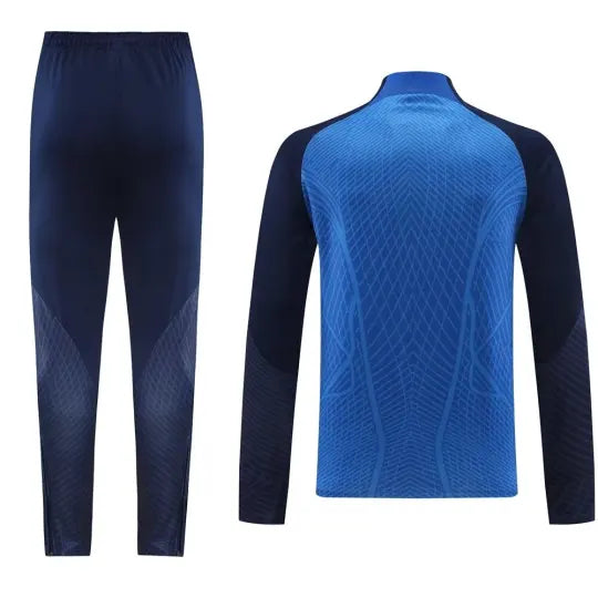 2024 NK Blue Half Pull Tracksuit Style 7