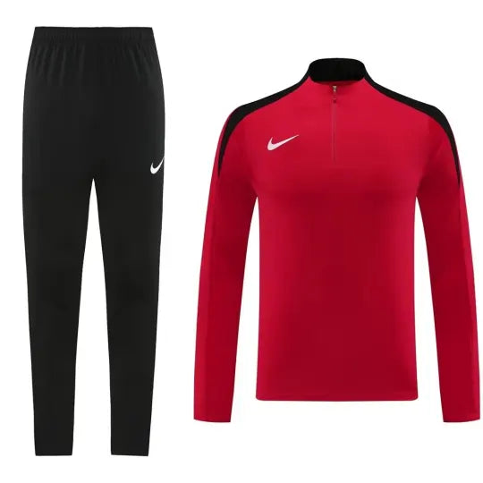 2024 NK Red Half Pull Tracksuit