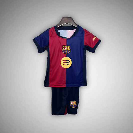 24/25 FC Barcelona Home Kids Size Kit